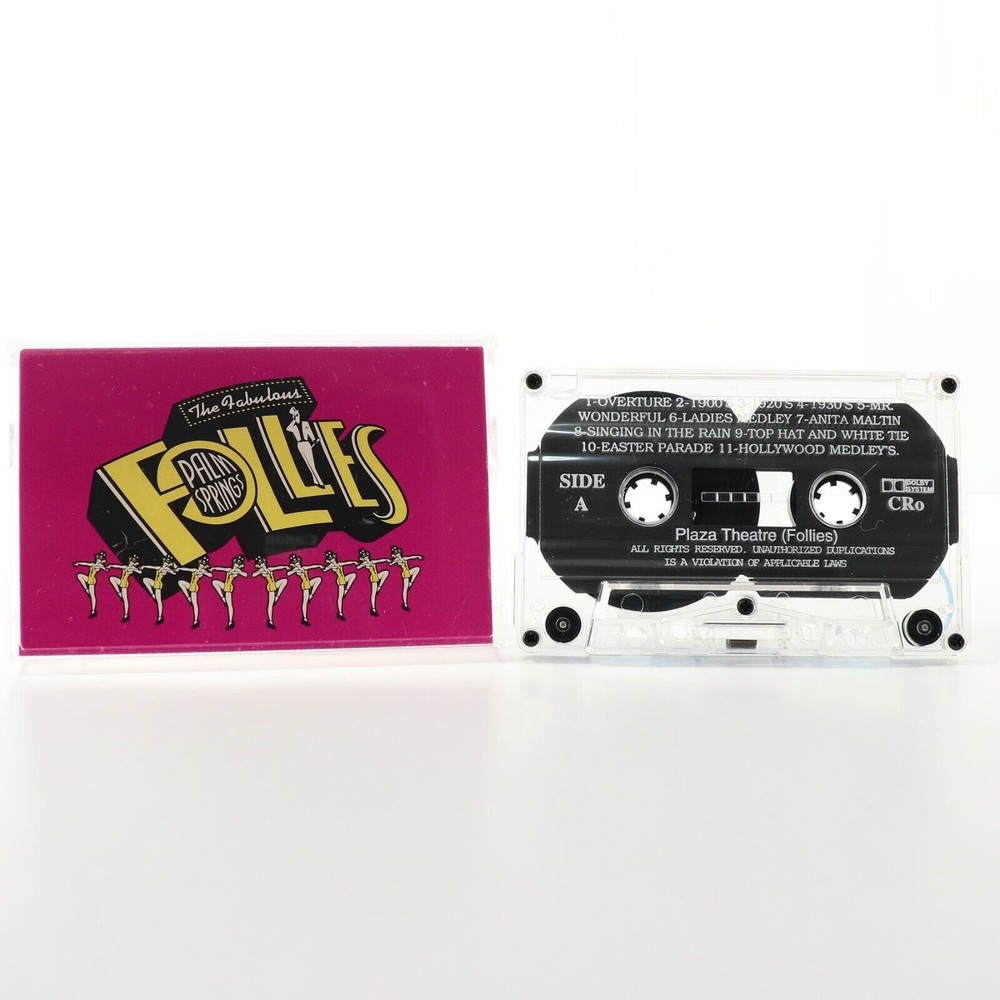 The Fabulous Palm Springs Follies III (RARE Cassette Tape, Plaza Theatre)